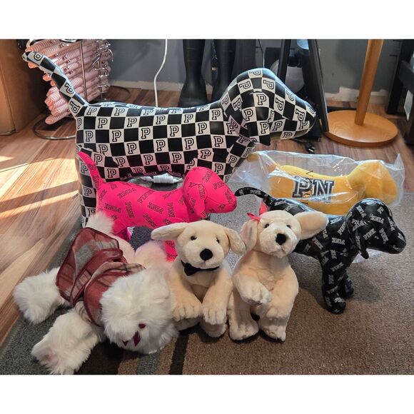 Victoria's Secret Pink Plush Dogs and Limited Edition Dogs - Picture 1 of 7